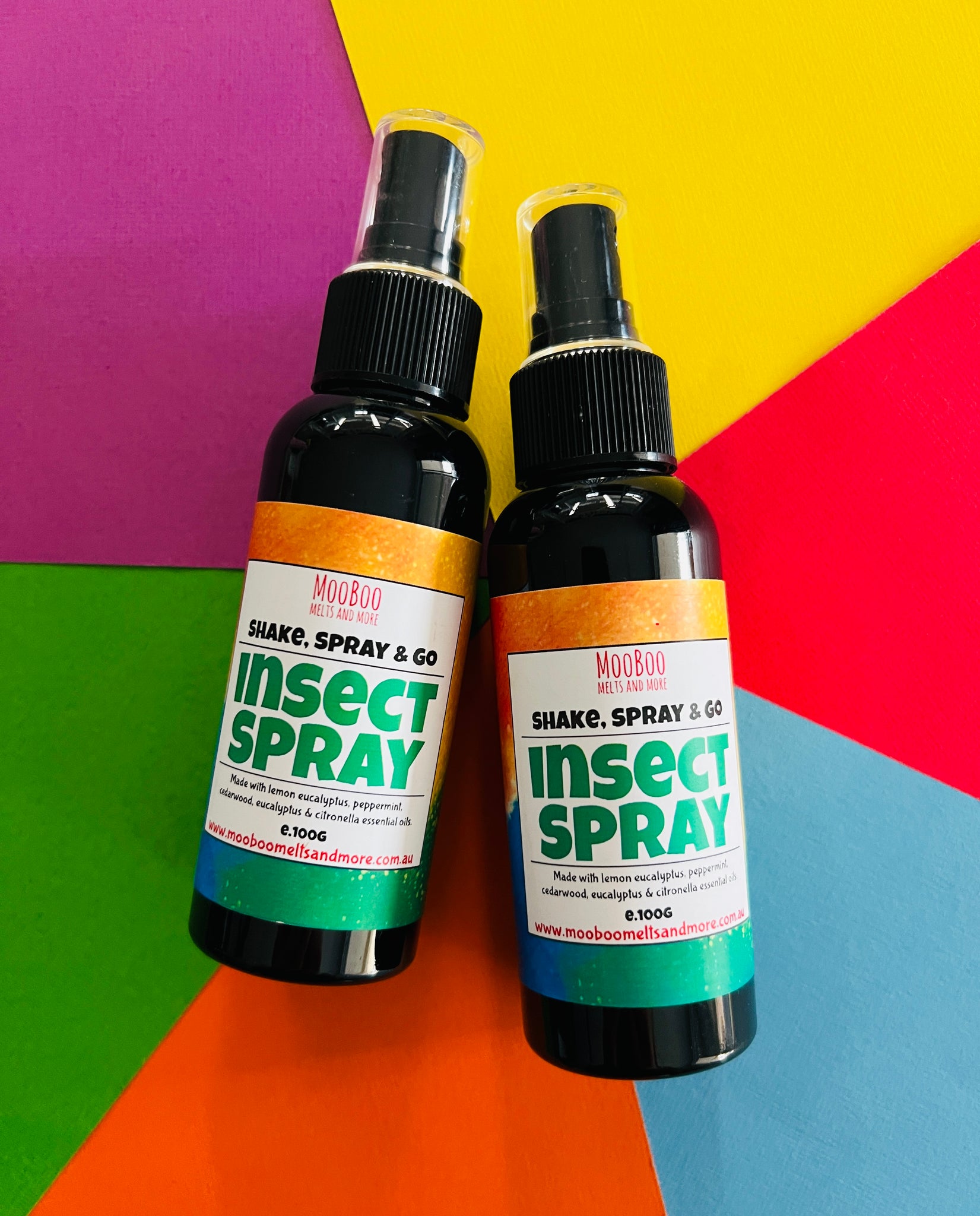 Outdoor insect body spray